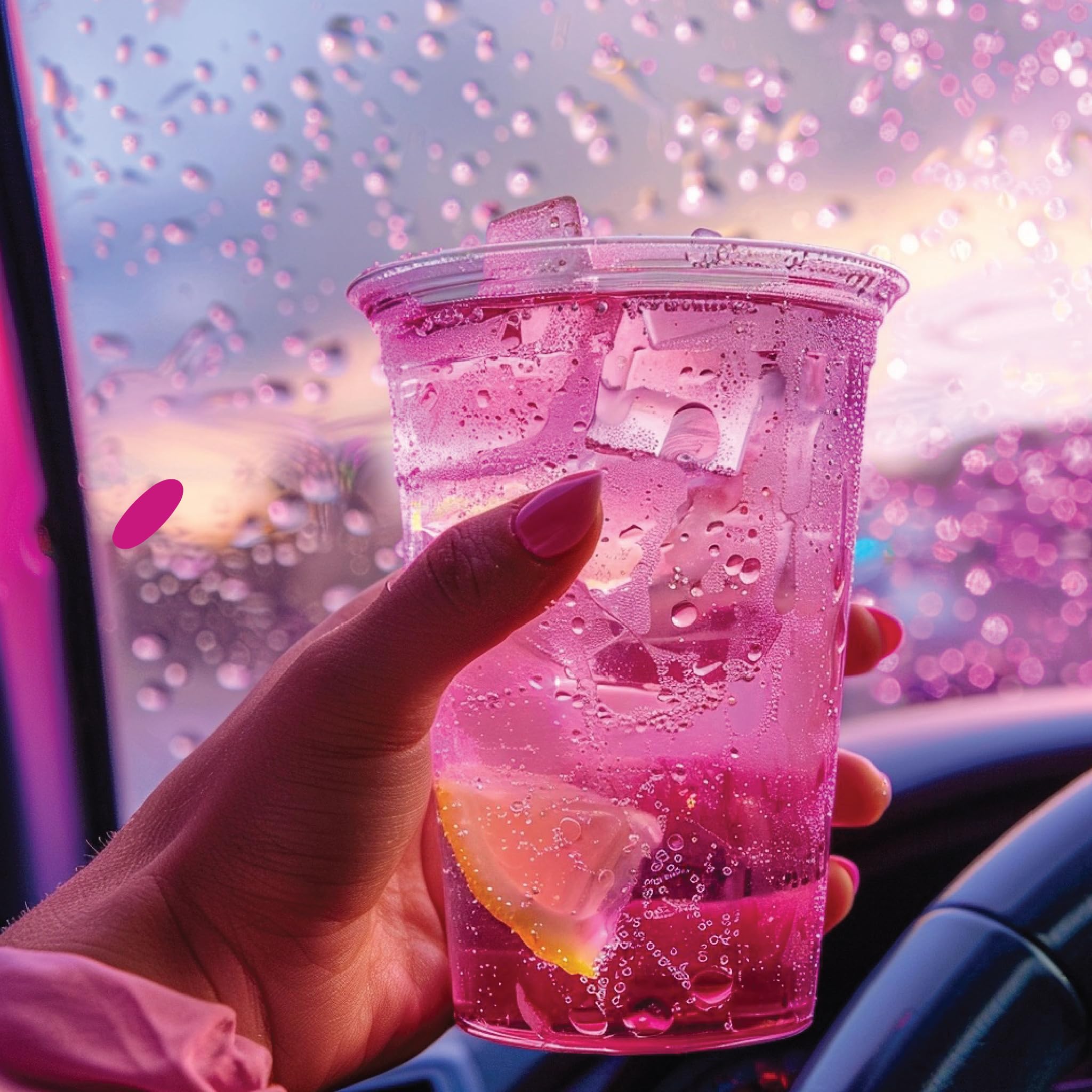Jordan's Skinny Mixes syrup pouring into glass, shows smooth mixing and instant flavor