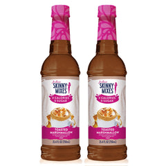 Jordan's Skinny Mixes front packaging showing toasted marshmallow flavor and pack of two for convenient use
