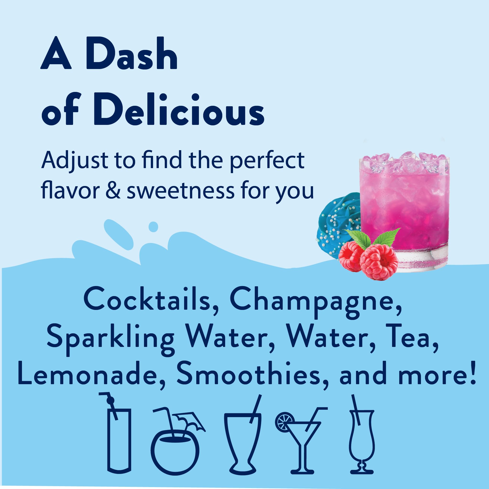 Jordan's Skinny Mixes bottle beside lemonade glass showing vibrant flavor