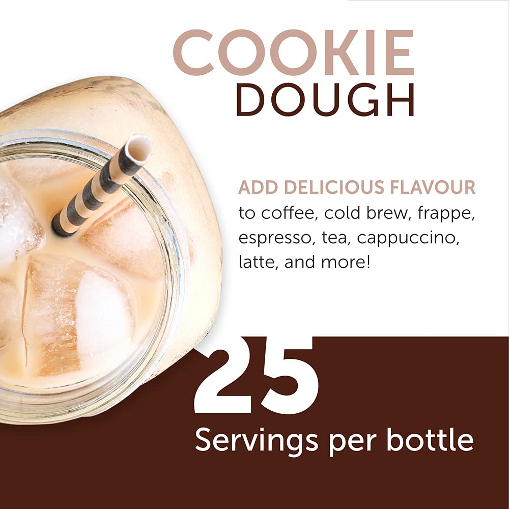 Jordan's Skinny Syrups bottle label detail highlighting gluten free and kosher benefits