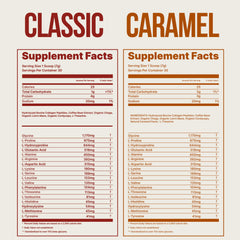 Journey Supplements caramel powder close-up texture demonstrating smooth blend and mixability