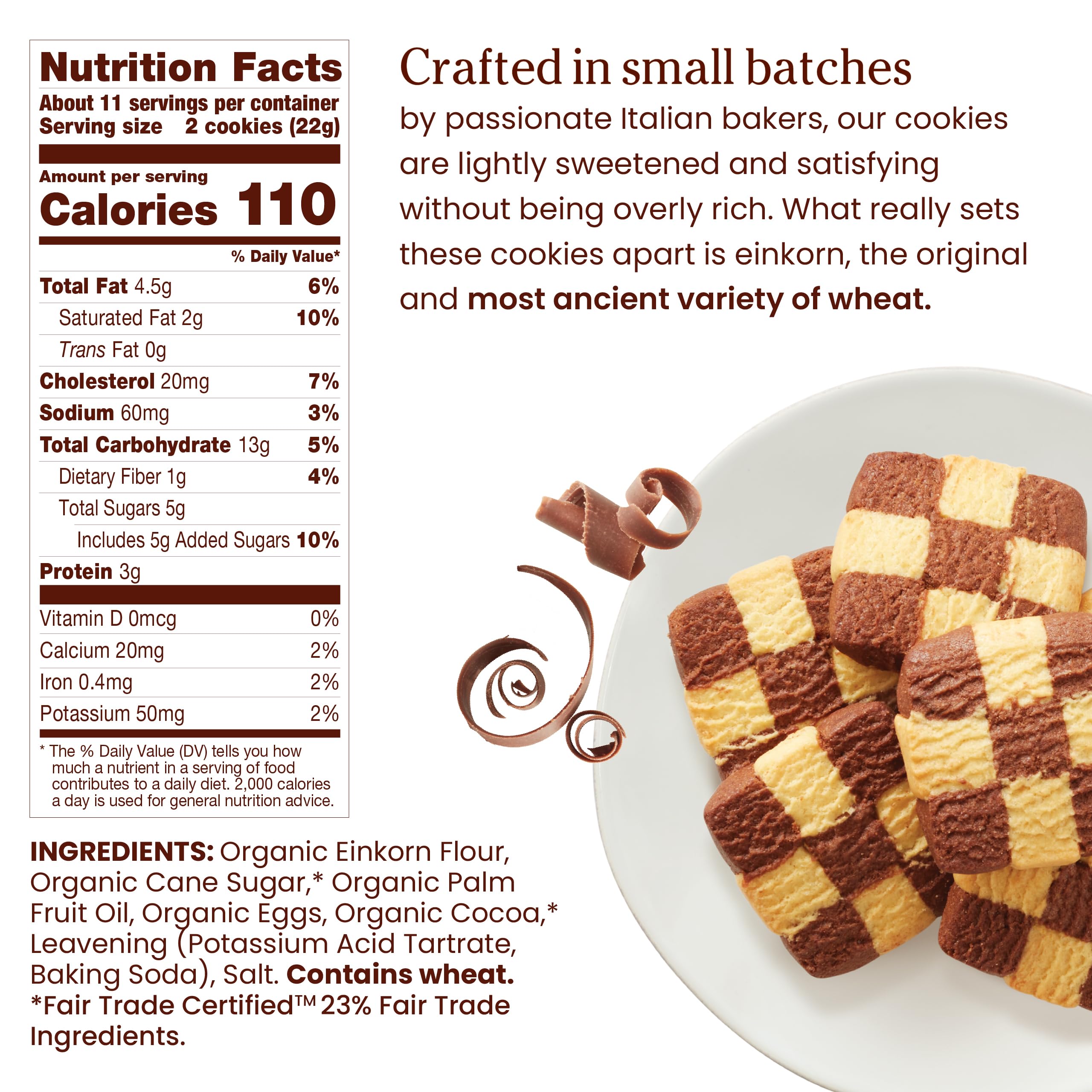Jovial checkerboard close-up texture revealing crunchy shortbread contrast