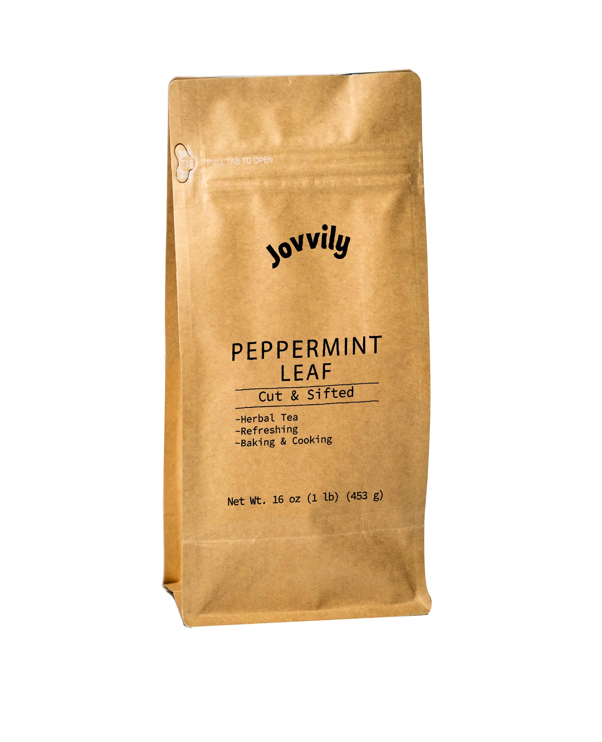 Jovvily front bag showing product packaging and clear label, convenient storage