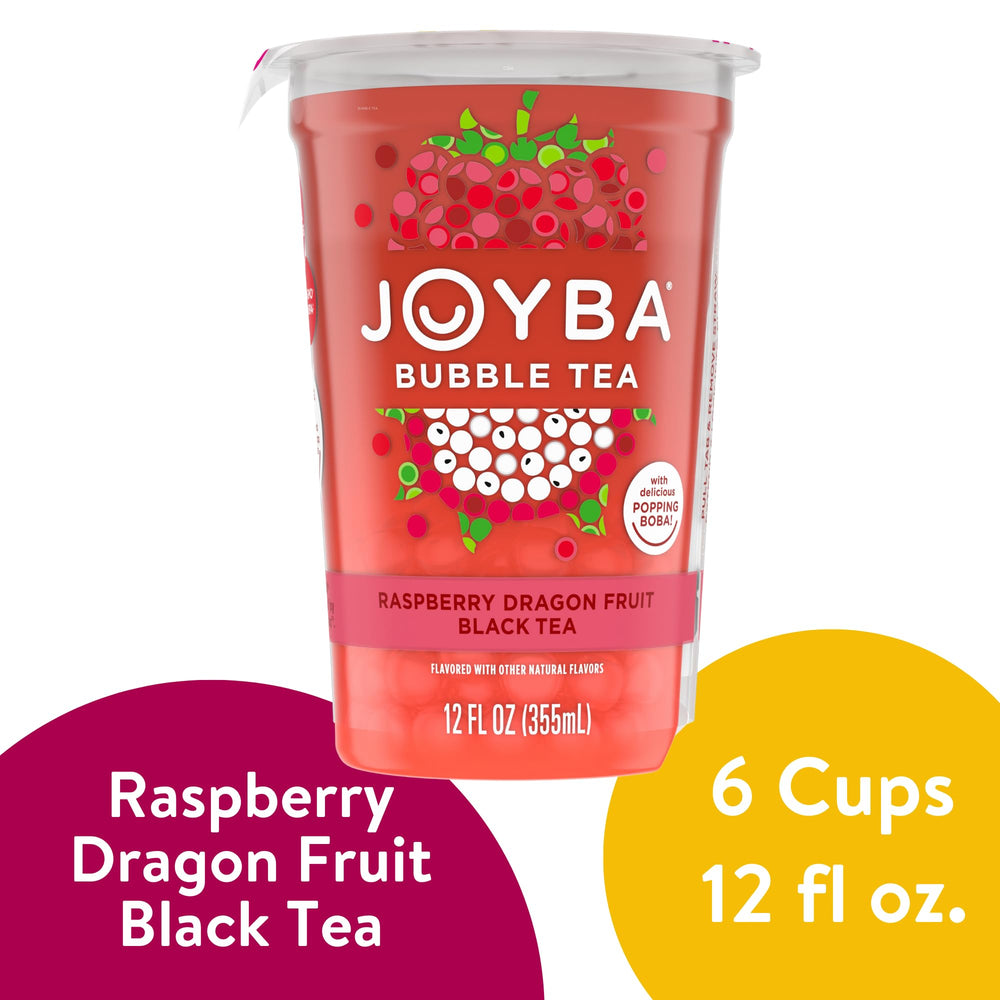 JOYBA single cup with straw inserted ready to drink and perfect for convenient refreshment