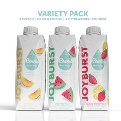 JOYBURST single tetra pack close-up highlighting spill-proof design