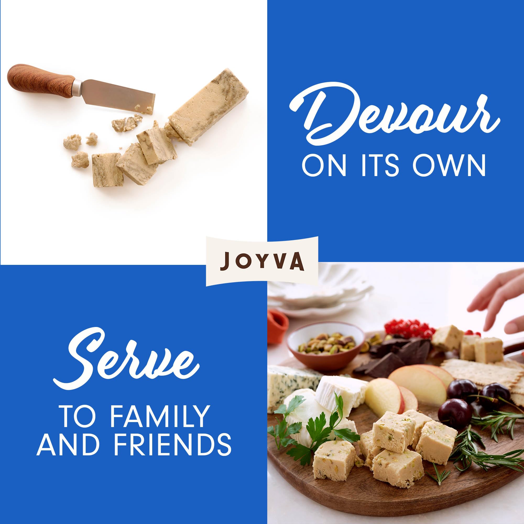 Joyva Halvah crumbles used in dessert showing versatile culinary benefit
