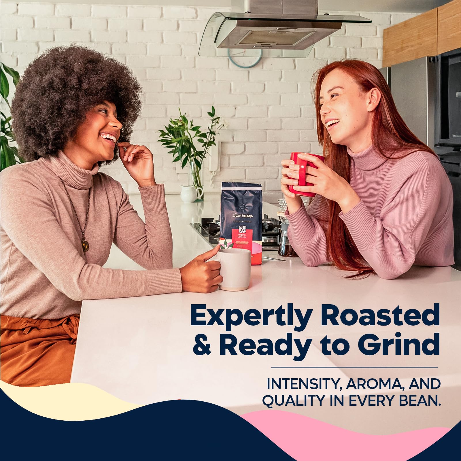 Juan Valdez lifestyle breakfast scene showing community and enjoyment