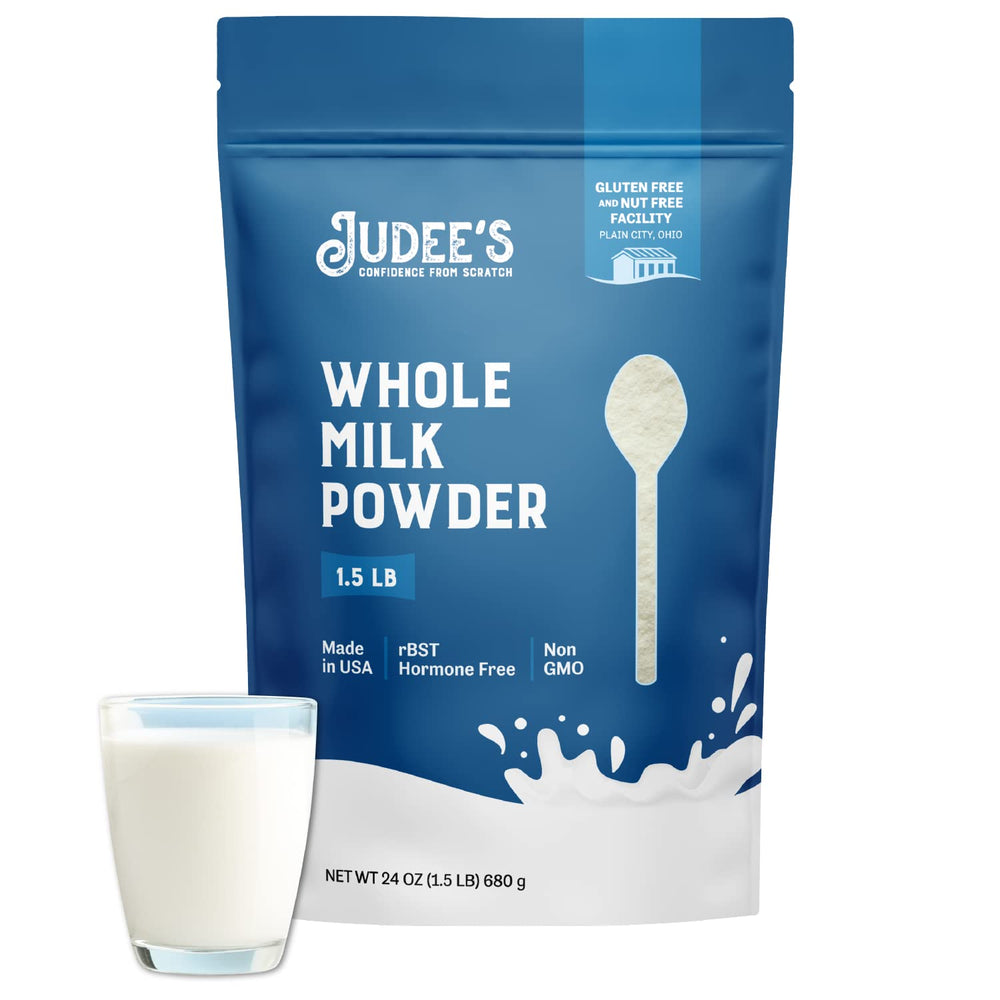 Judee's Gluten Free front pouch showing branding and resealable pack, convenient storage