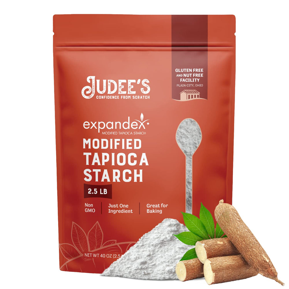 Judee's Expandex front packaging showing brand and 40 oz pouch benefit of long-lasting freshness