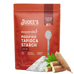 Judee's Expandex front packaging showing brand and 40 oz pouch benefit of long-lasting freshness