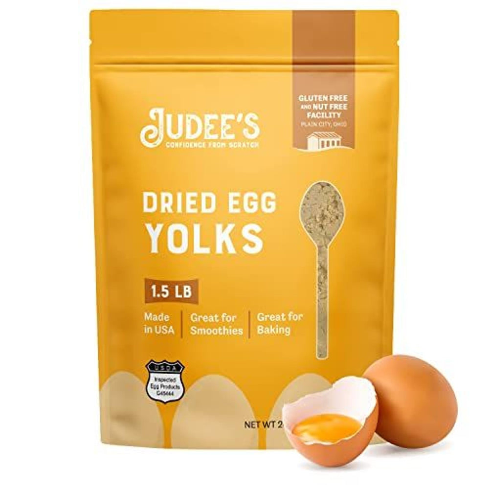 Judee's Gluten Free front pouch showing branding and resealable bag benefit