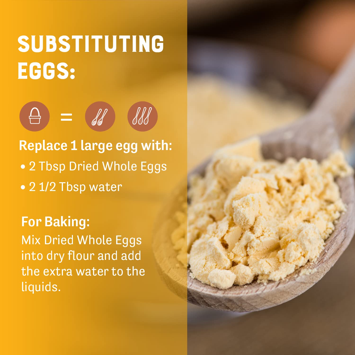 Judee's product label and nutrition panel close-up showing ingredient transparency and gluten-free facility