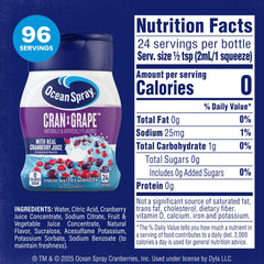Juicy Mixes bottle in hand squeezing into water bottle for on-the-go hydration benefit