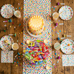 Jumblet used to fill a pinata showing durability and parade-ready benefit