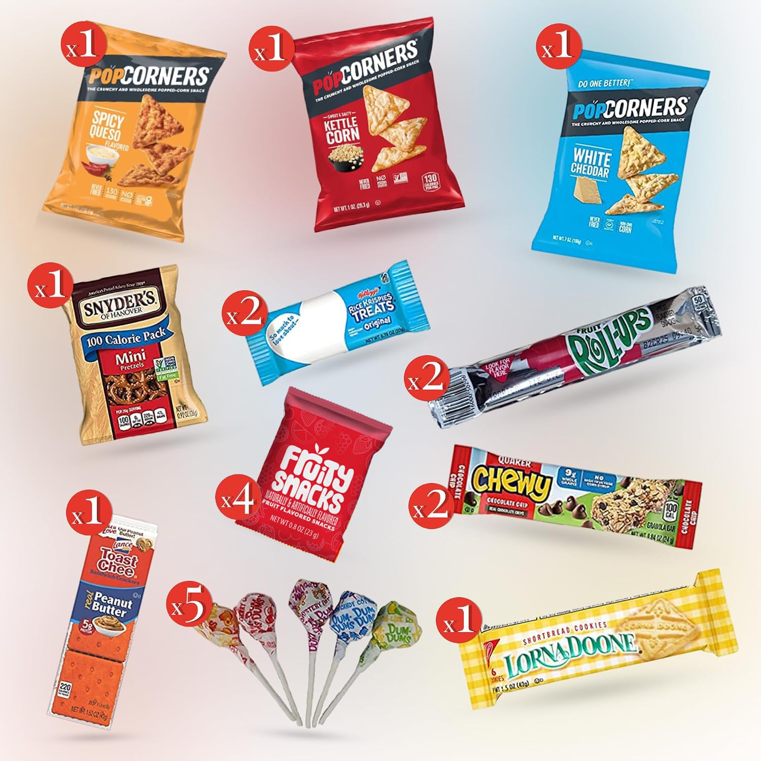JUMBO JUMBLE close-up of mixed snacks highlighting texture and choices