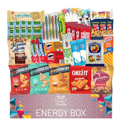 JUMBO JUMBLE front packaging showing assorted snack variety and gift appeal