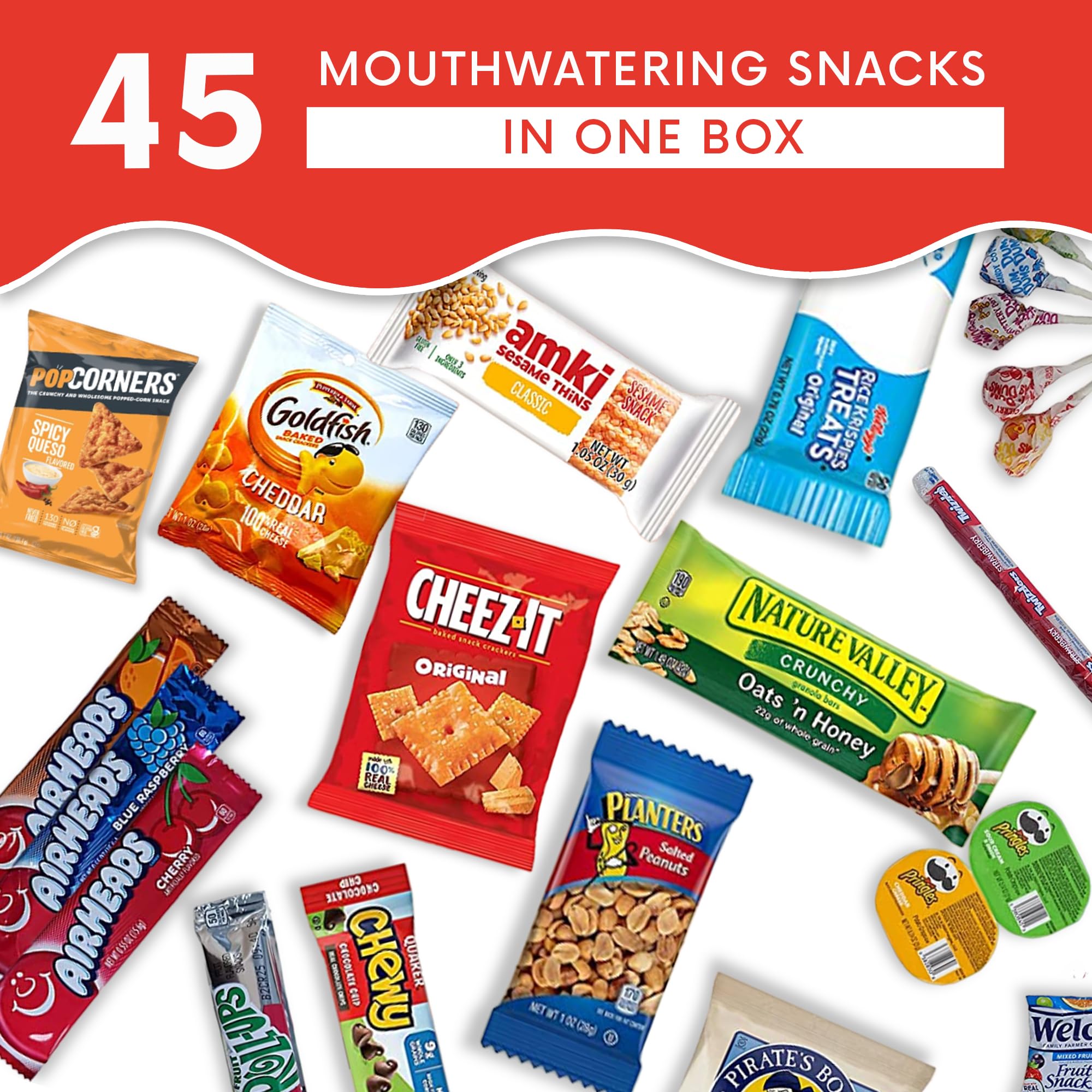JUMBO JUMBLE party table spread of snacks suggesting crowd-pleasing variety
