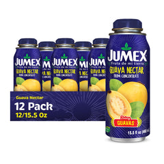 Jumex front packaging showing 12-pack and label, highlighting authentic flavor