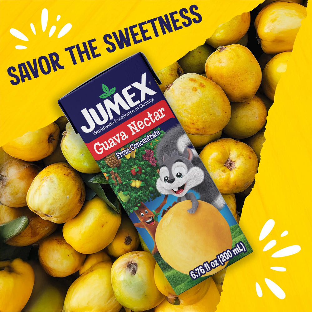 Frozen guava popsicle made from Jumex showing dessert versatility