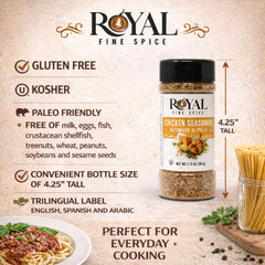 June Street Market jar held in hand demonstrating 4-inch size for pantry and spice rack fit