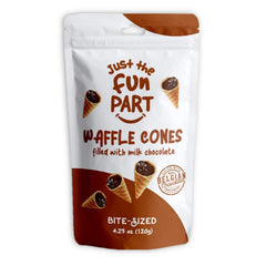 Just The Fun Part close-up waffle texture highlighting crispness