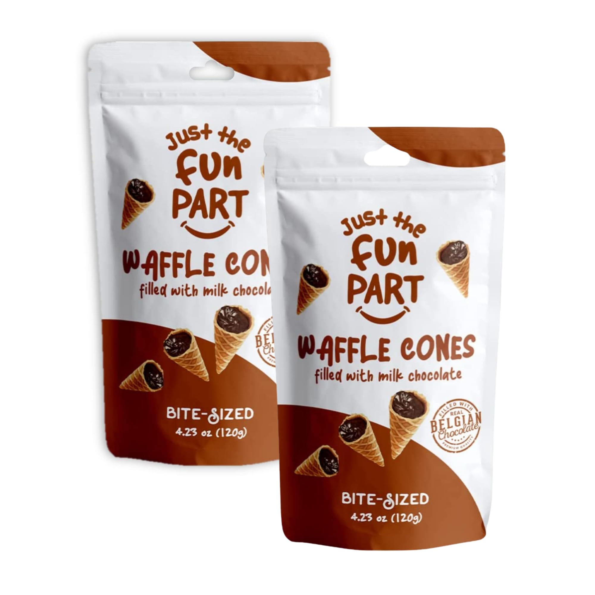Just The Fun Part front packaging showing compact snack benefits
