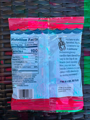 Just The Lobsters close-up of gummy texture highlighting soft chewy bite benefit