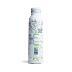 JUST Water label detail emphasizing natural minerals and mountain spring origin