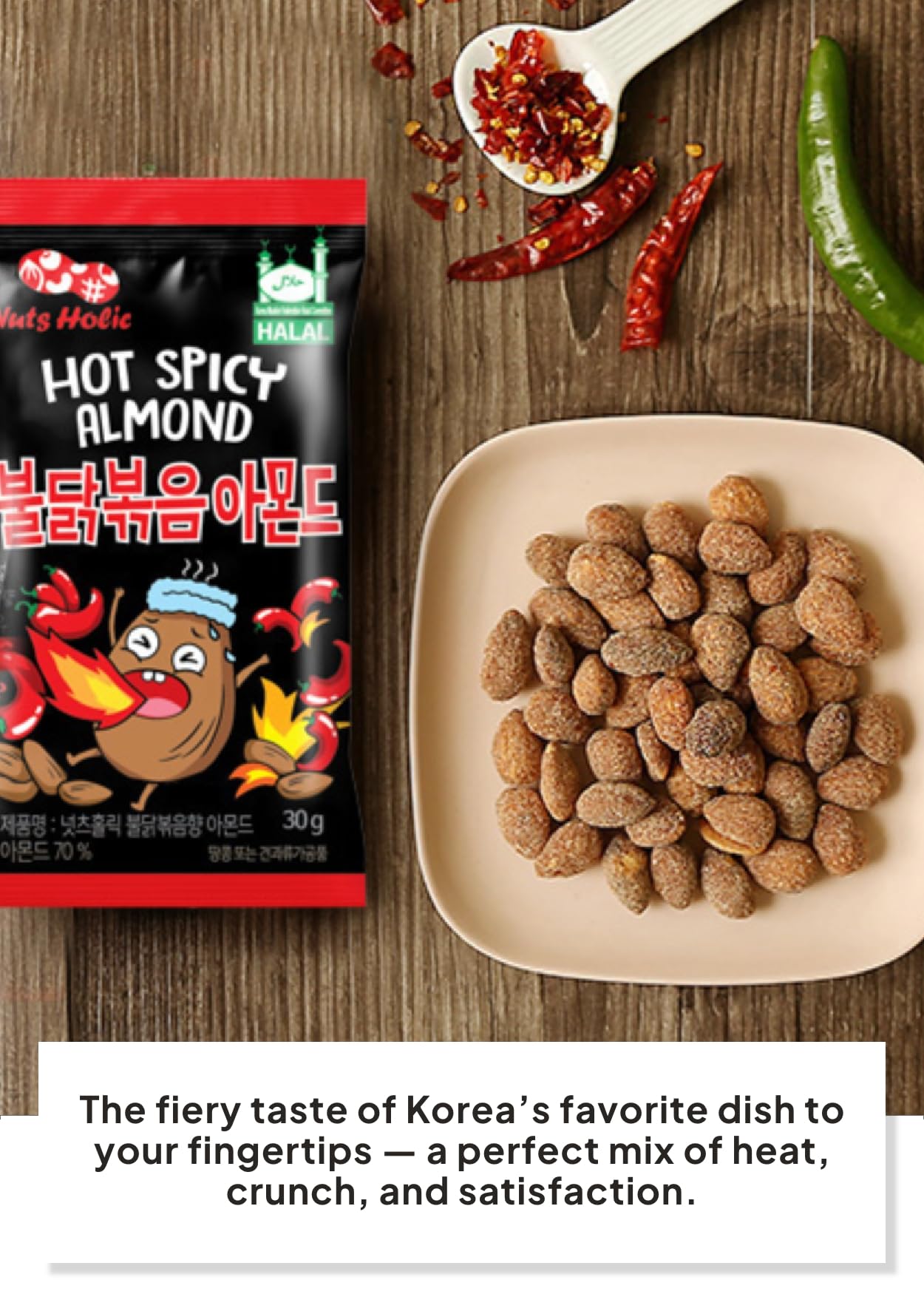 K FOOD KOREAN FOOD close-up of chili seasoning showing vibrant flavor
