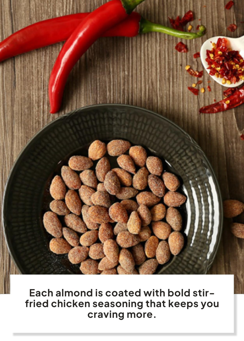K FOOD KOREAN FOOD almond texture close-up emphasizing crisp crunch