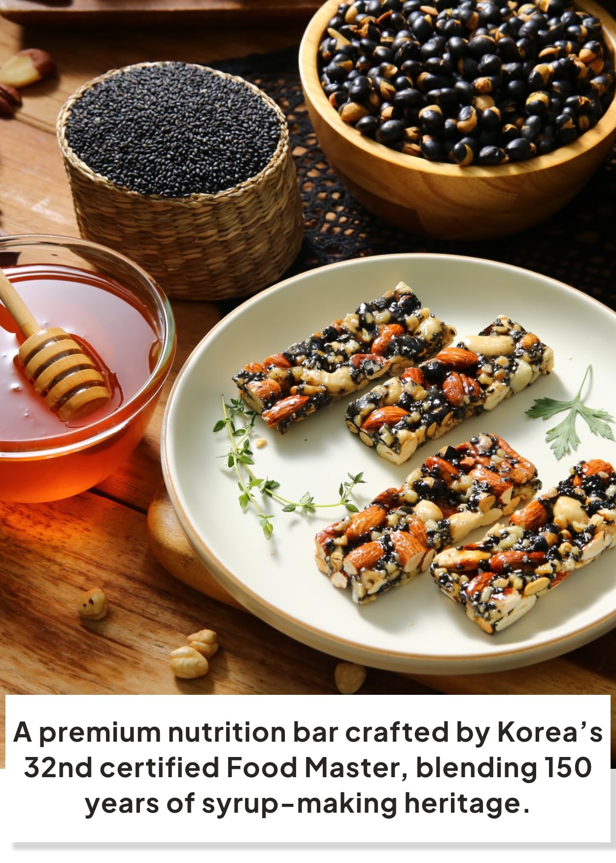 K FOOD KANG BONG SEOK ingredients label closeup proving clean, additive-free formulation