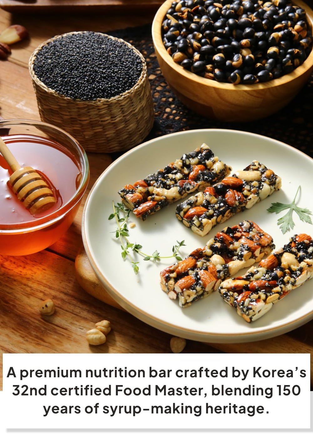 K FOOD KANG BONG SEOK ingredients label closeup proving clean, additive-free formulation