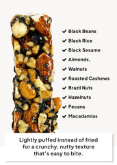 K FOOD KANG BONG SEOK single unwrapped bar showing nut clusters and glossy grain syrup