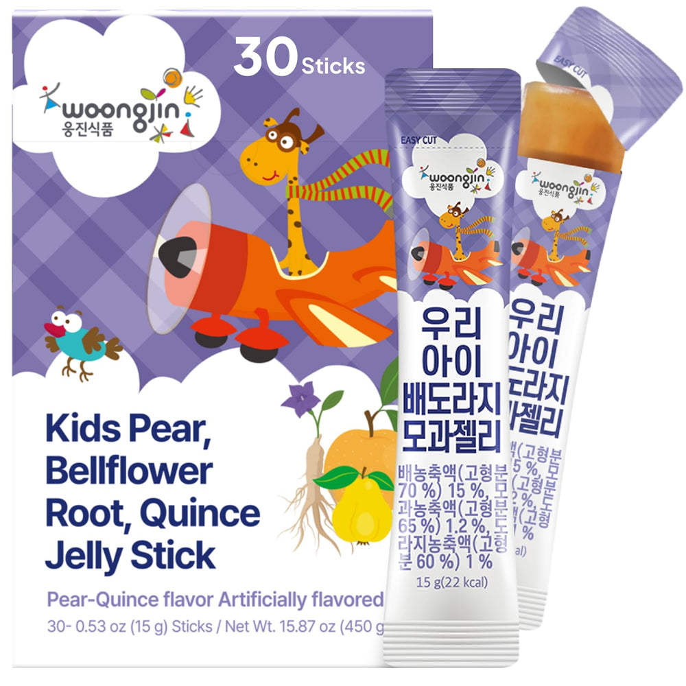 K FOOD KOREAN FOOD front packaging showing 30-pack and fruity benefit
