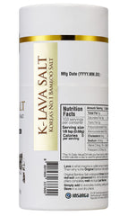 K-LAVA SALT crystal close-up showing texture and concentrated mineral structure benefit