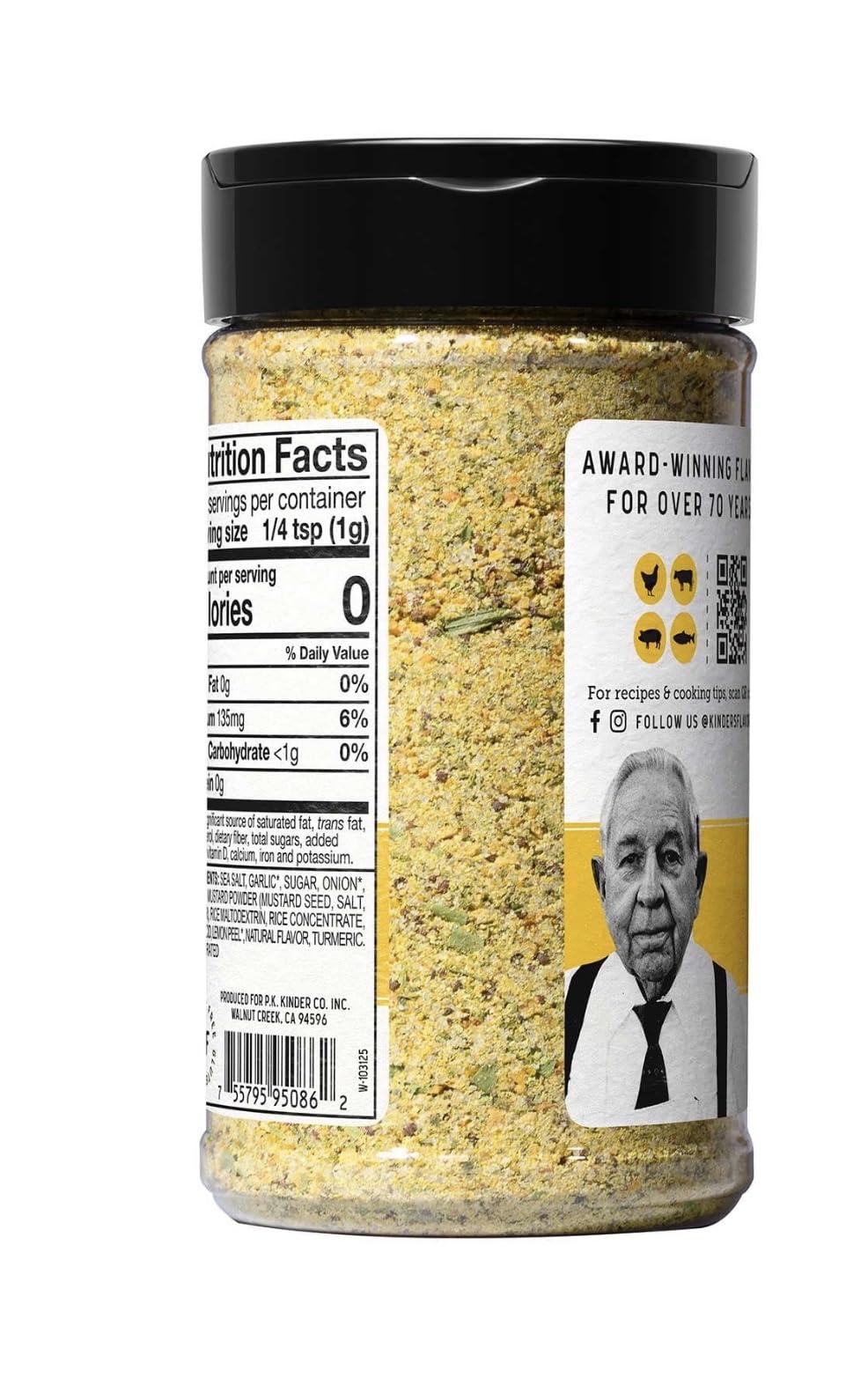 EH95 LLC K Lemon & Herb seasoning sprinkled on grilled chicken benefit: adds fresh lemon-herb brightness
