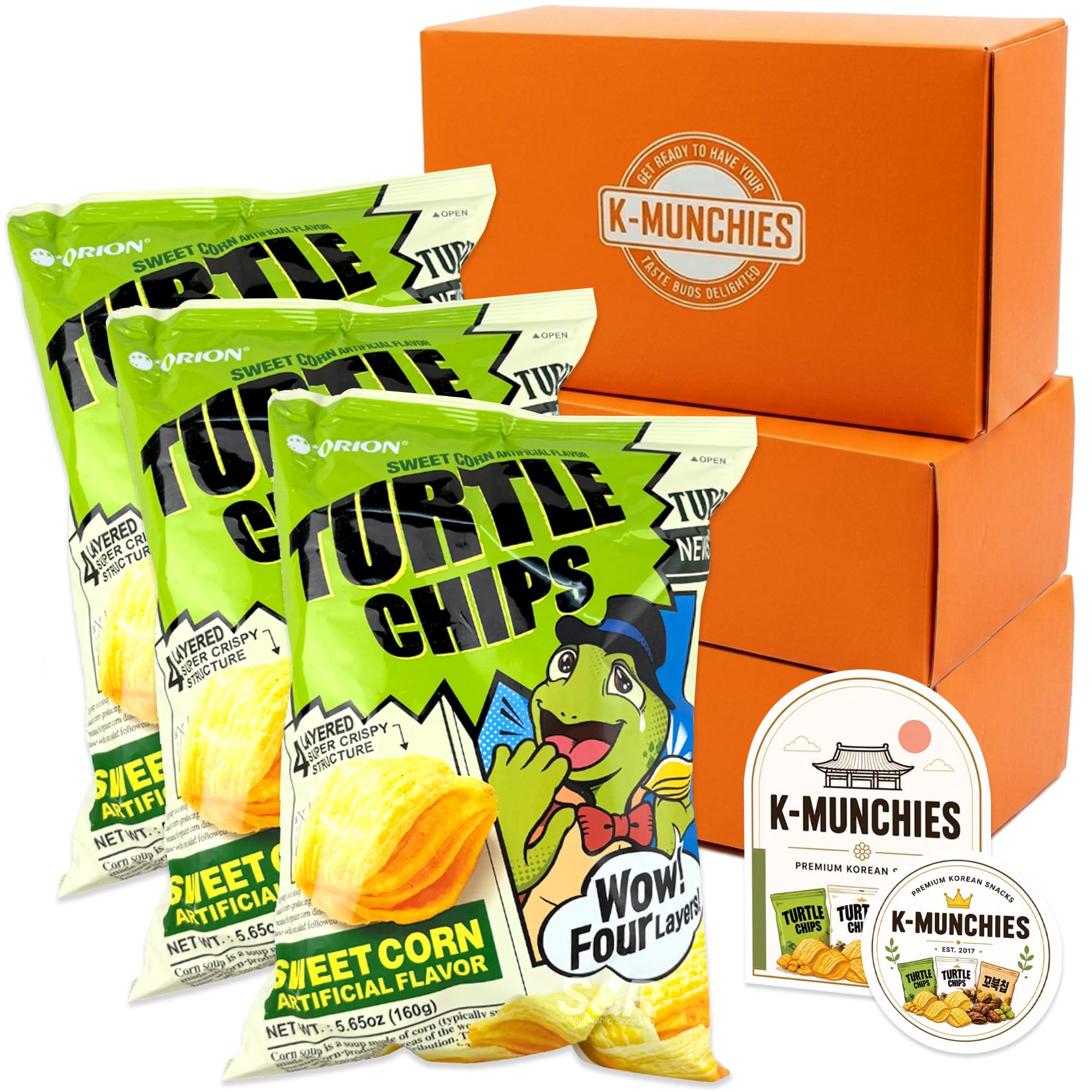 K-Munchies nutrition label and ingredient list view showing product information clarity