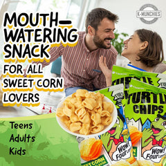 K-Munchies chips poured into a bowl ready to serve offering easy party snack appeal