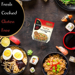 KA-ME noodles plated in bowl showcasing fast flavorful meal idea