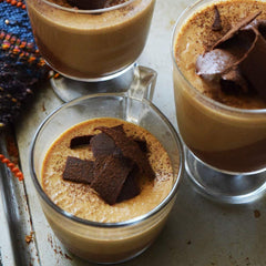 Kaffree Roma latte in mug showing creamy foam and comforting warmth