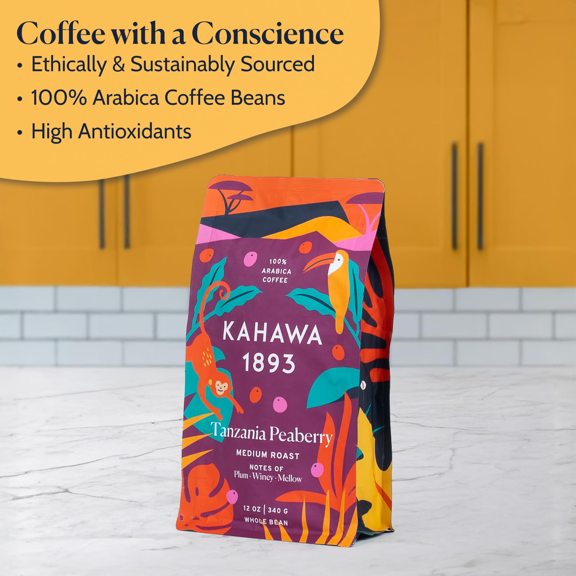 KAHAWA 1893 pour-over brew in action producing bright, balanced cup