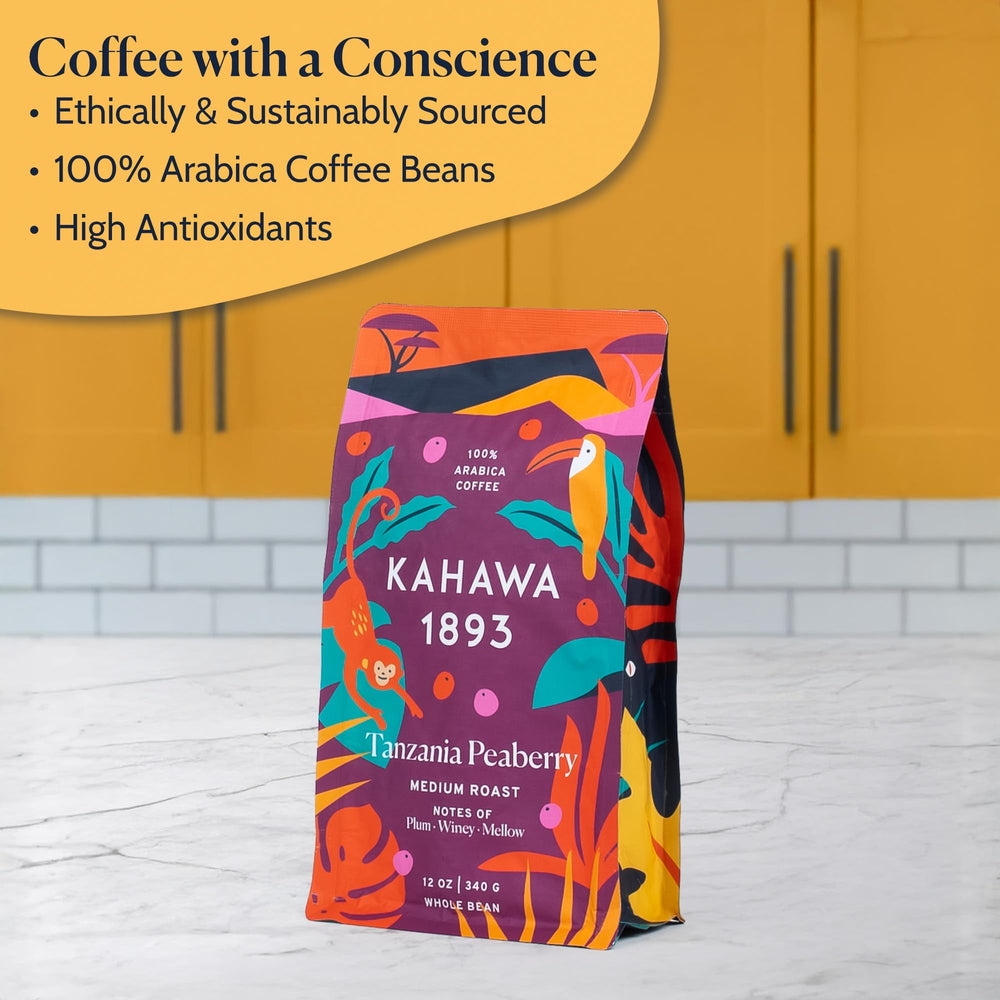 KAHAWA 1893 pour-over brew in action producing bright, balanced cup
