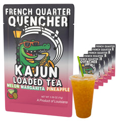 KaJun LOADED TEA front pouch showing vibrant branding and flavor appeal