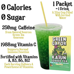 KaJun LOADED TEA powder close-up displaying fine texture for quick mixing benefit