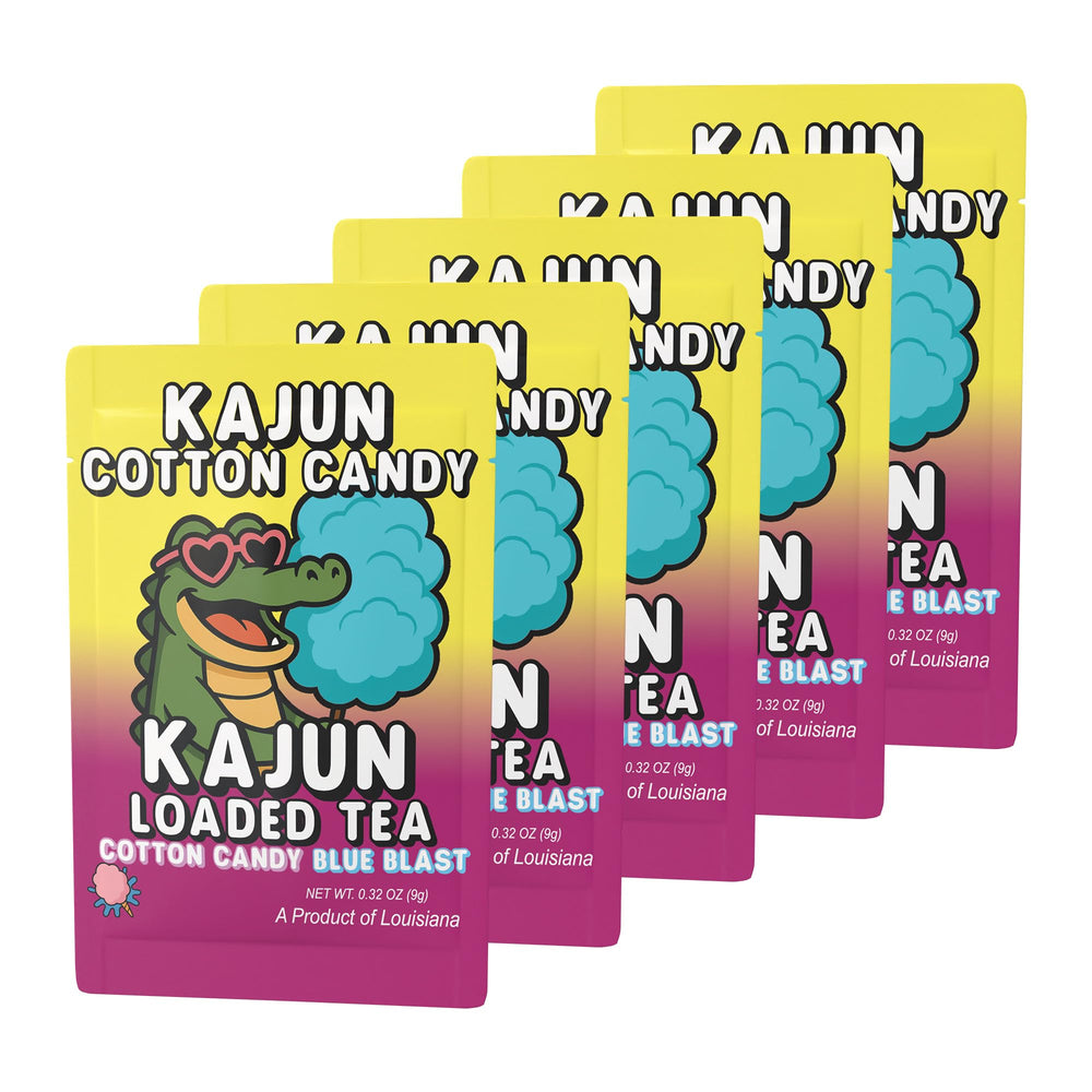 KaJun LOADED TEA powder texture in spoon, fine blend for quick mixing