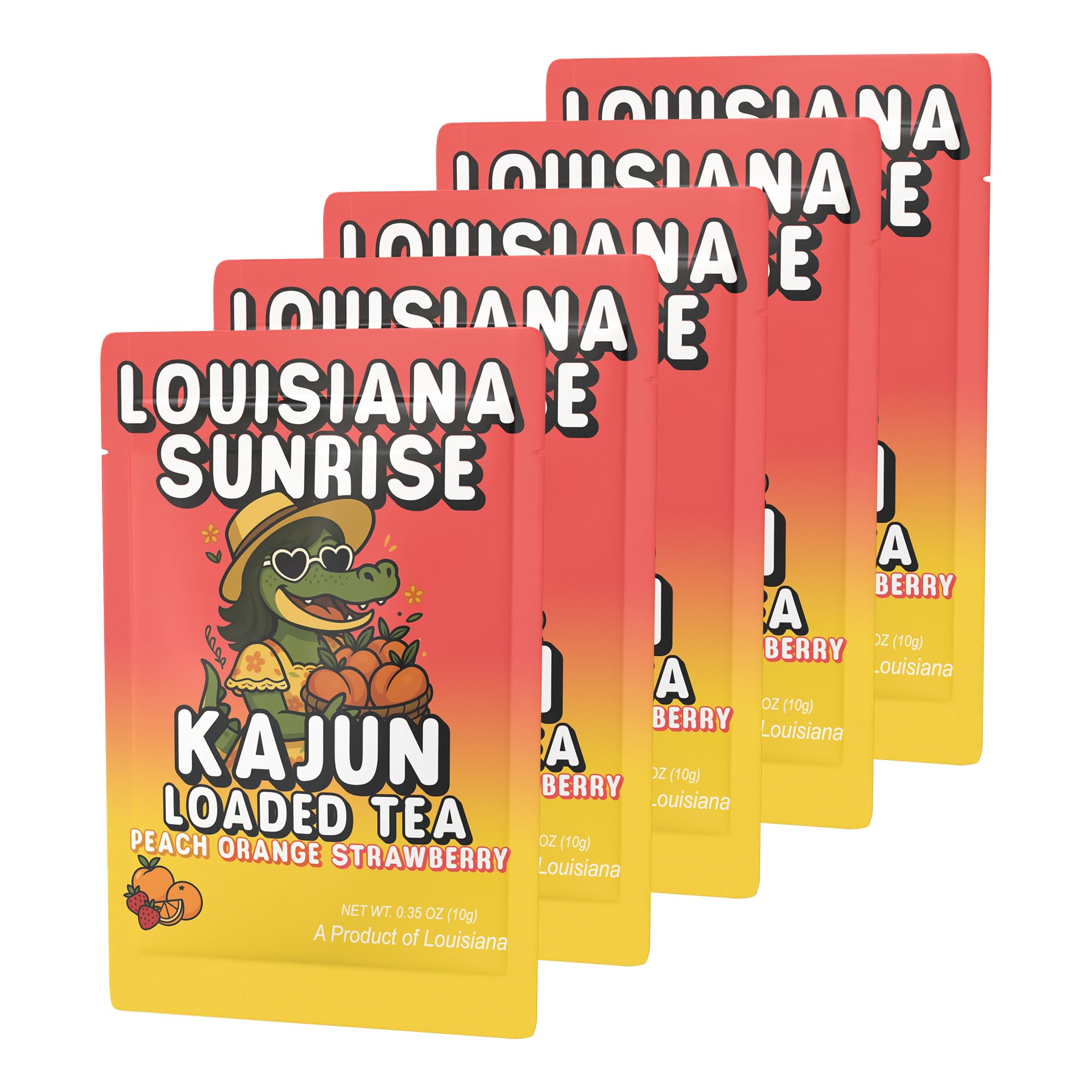 KaJun LOADED TEA powder texture in spoon showing quick dissolving