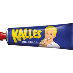 Kalles Original front tube showing label and easy-to-spread smoked cod roe