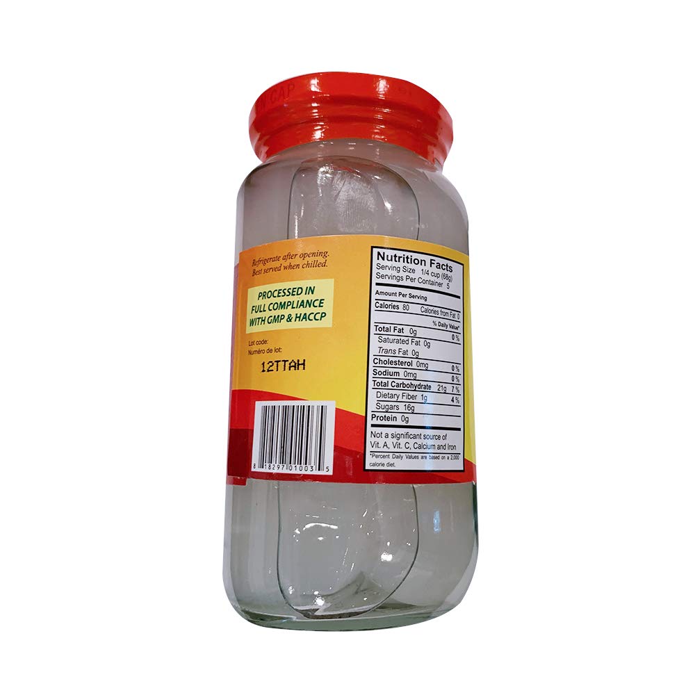 Kapuso nata de coco added to a cold drink, boosting texture and visual appeal