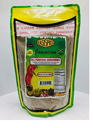 Karjos Easispice front jar view showing label and convenience