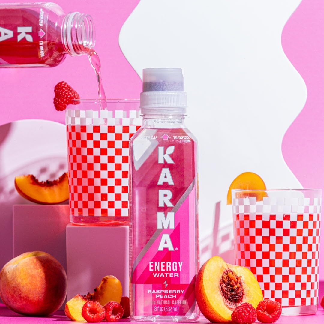 Karma ingredients flatlay showing vitamins and nutrients for immune support